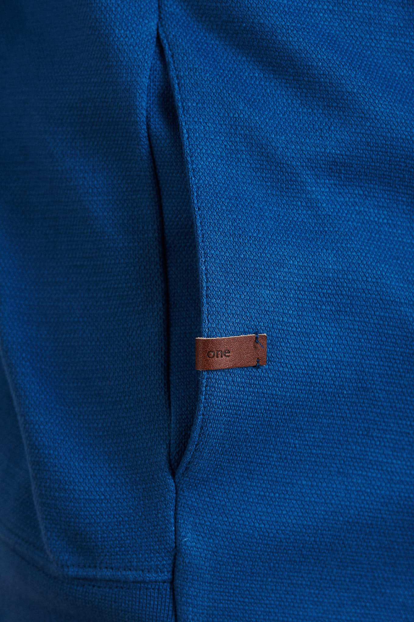Sweatshirt Blue Casual Man