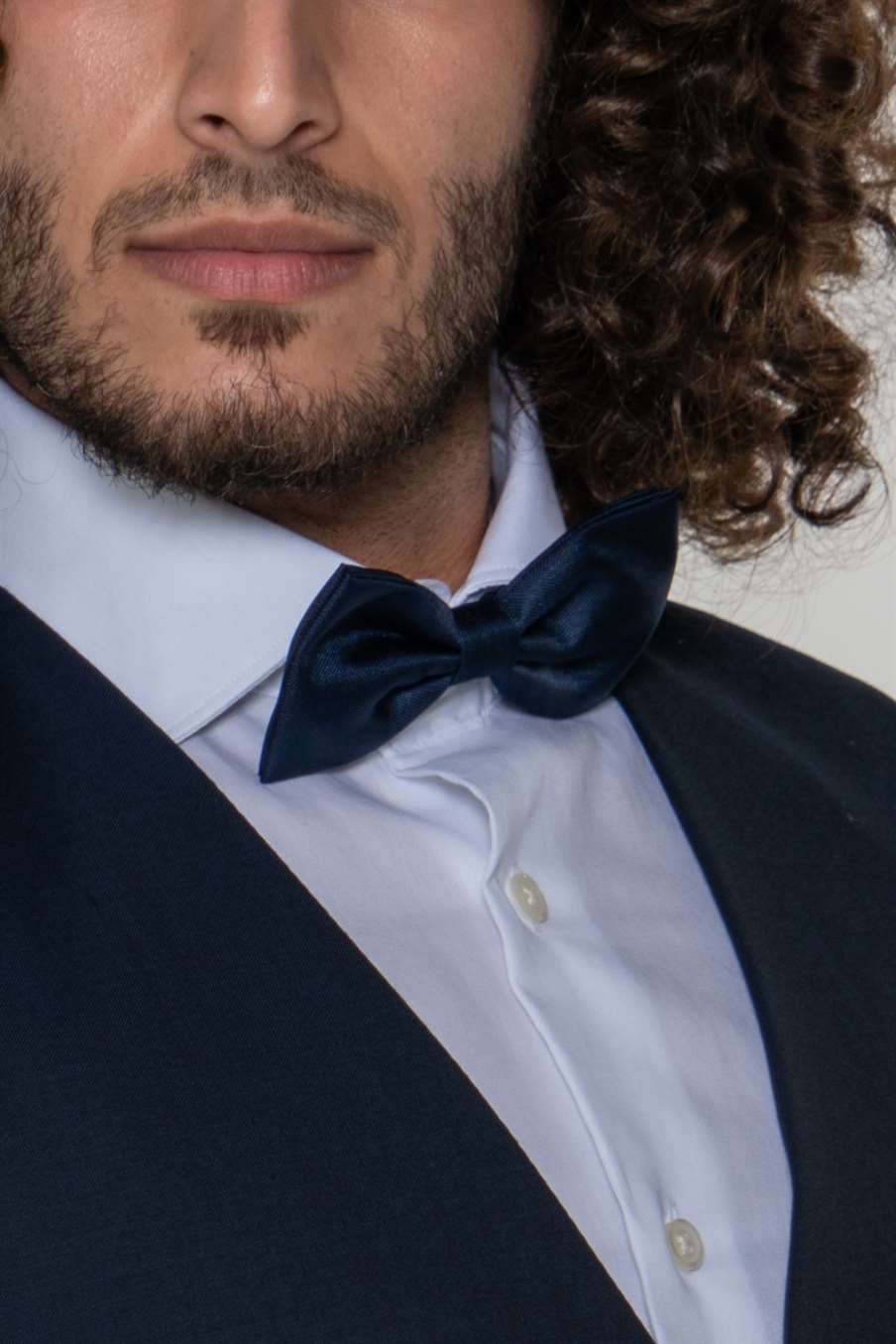 Bow Tie Dark Blue Formal Man