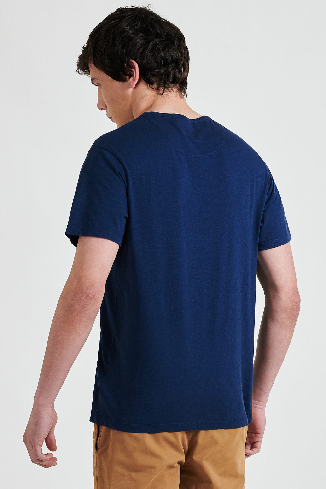 T-Shirt Azul Escuro Sport Homem