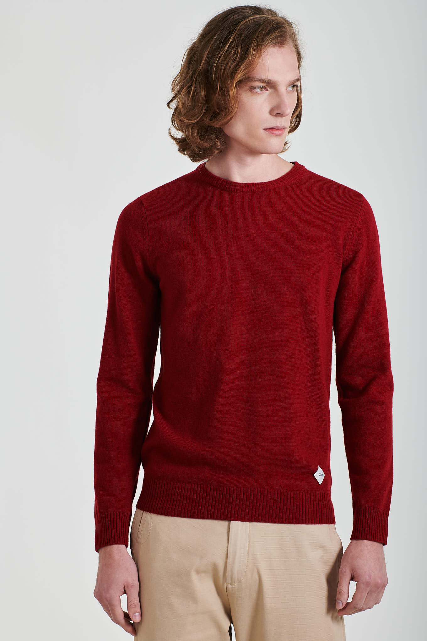 Sweater Dark Red Sport Man