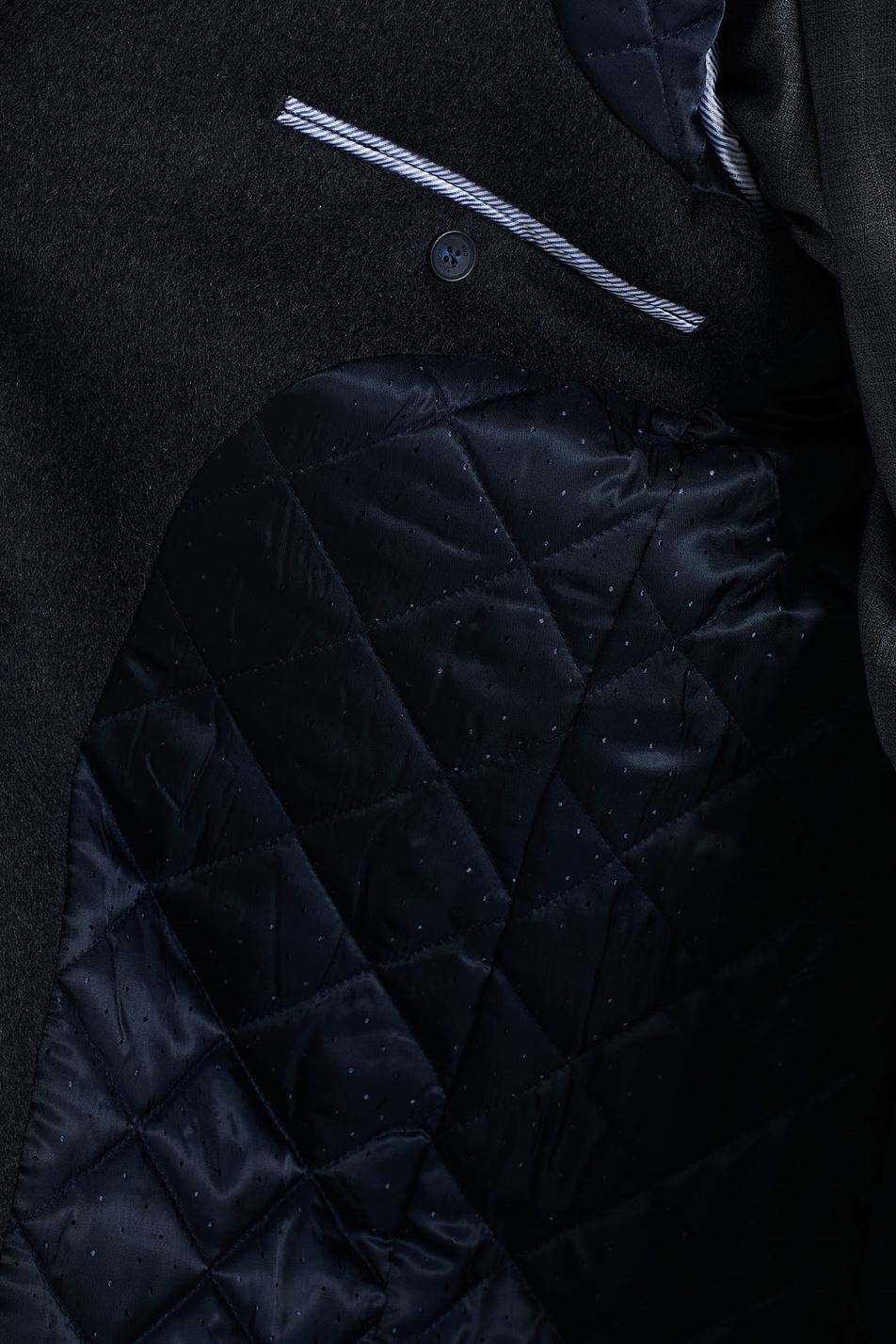 Overcoat Anthracite Casual Man
