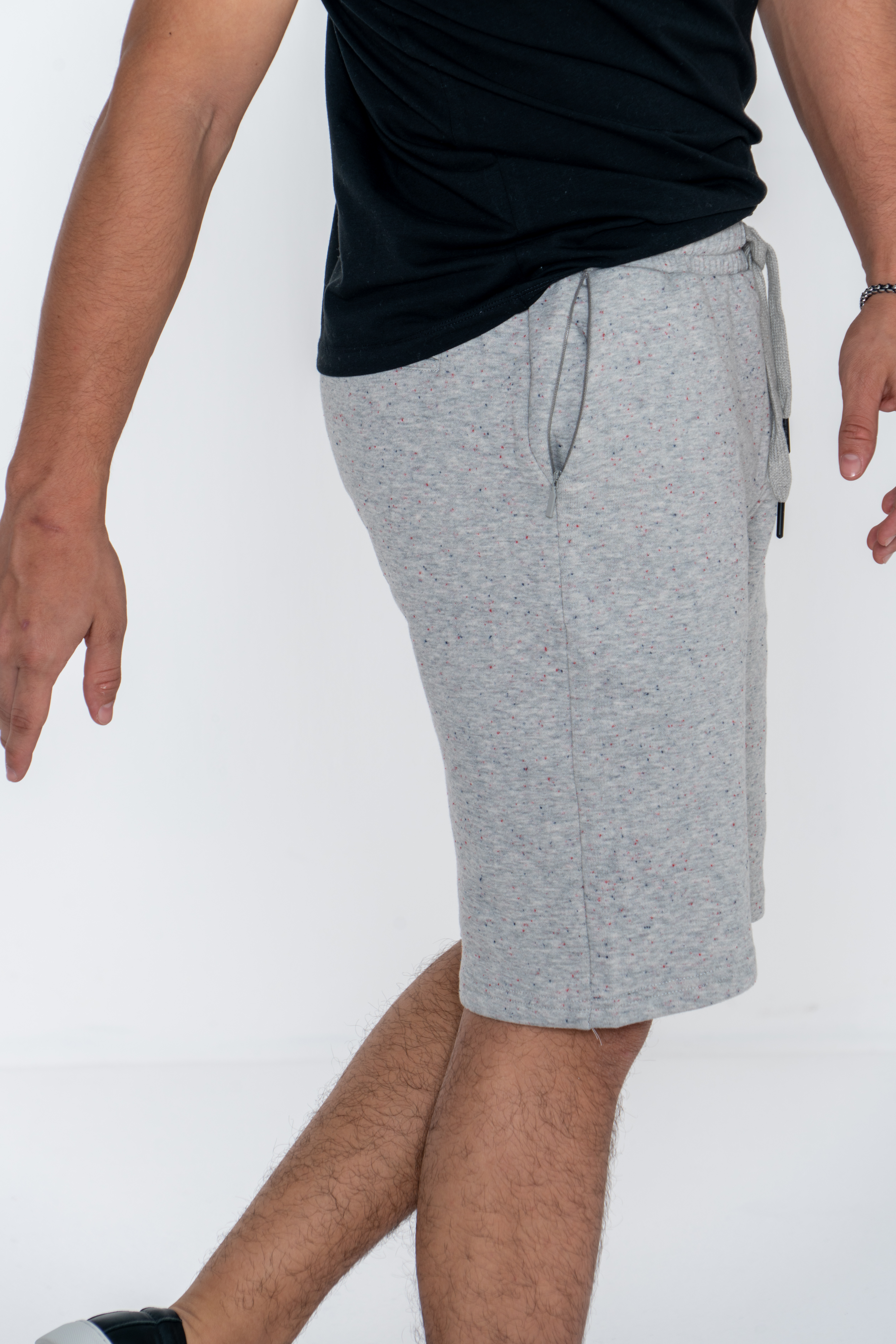 Sportswear Shorts Light Grey Casual Man