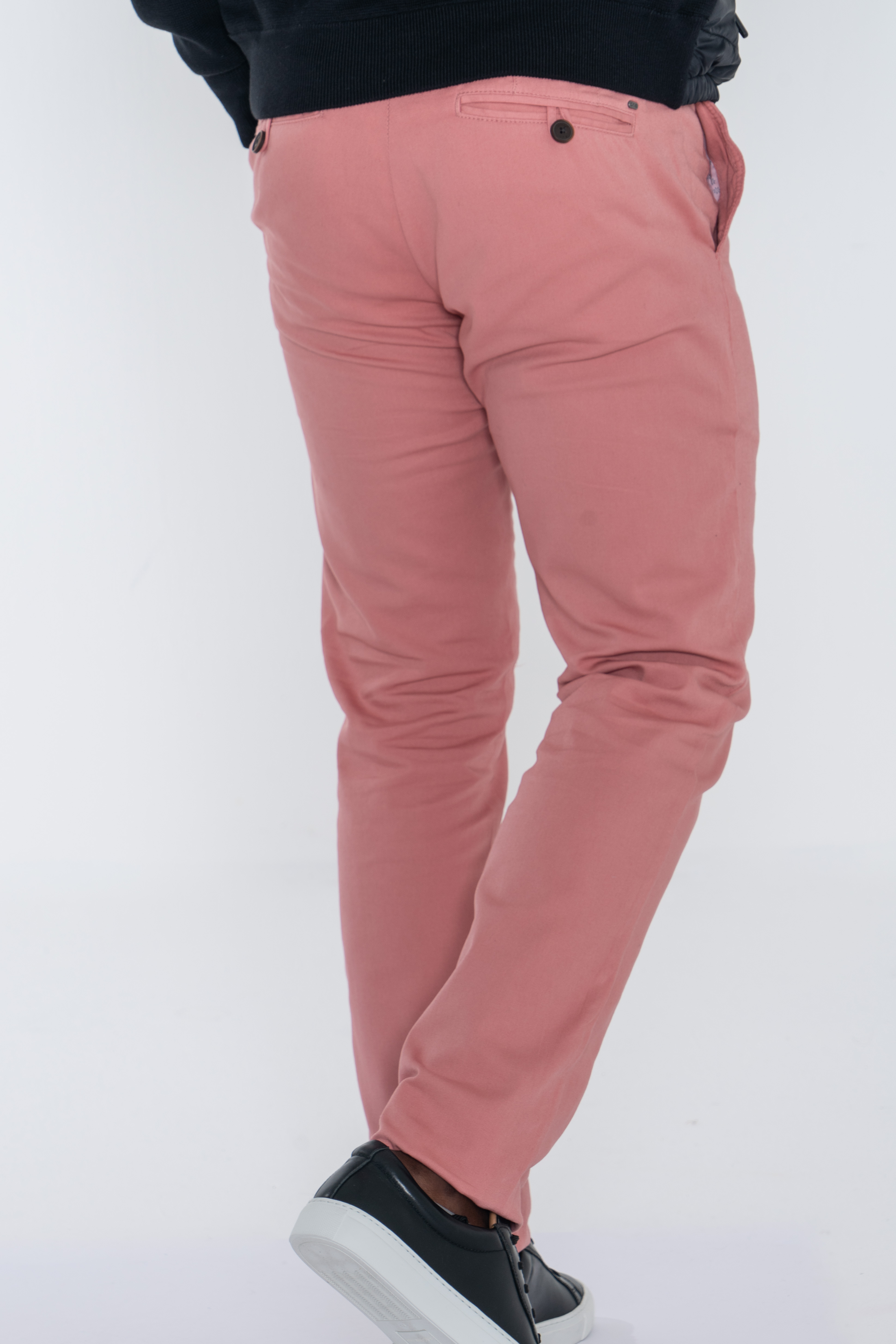 Chino Trousers Pale Pink Casual Man