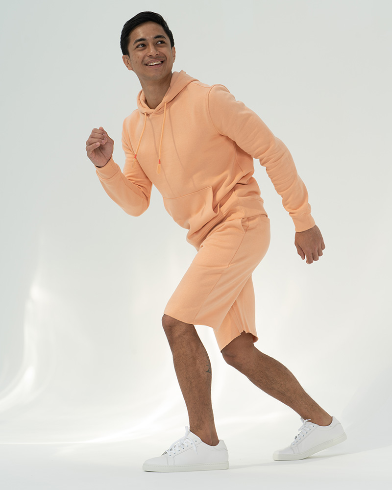 Sportswear Shorts Light Orange Sport Man